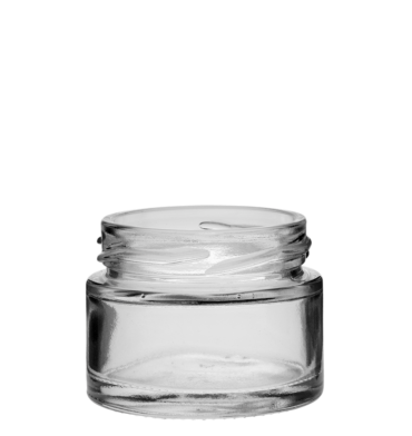 Caviar jar 030ml 48TO Glass flint